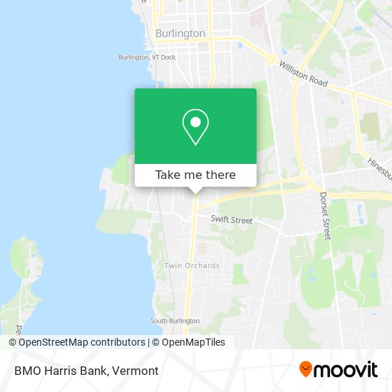 BMO Harris Bank map