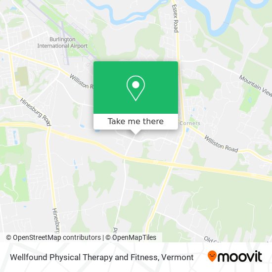 Mapa de Wellfound Physical Therapy and Fitness