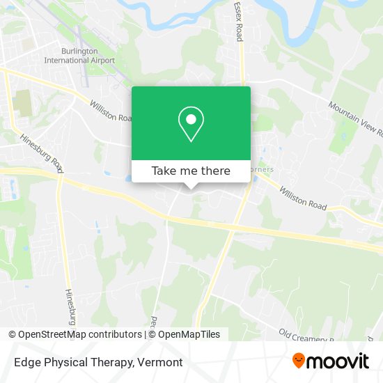 Edge Physical Therapy map