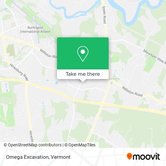 Omega Excavation map
