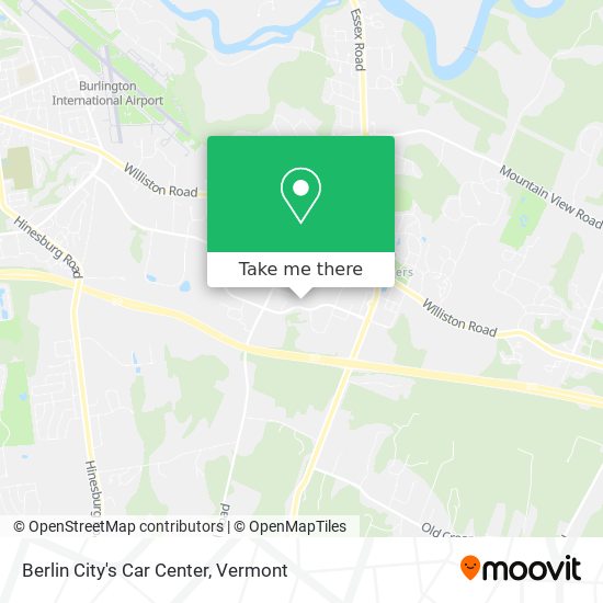 Berlin City's Car Center map