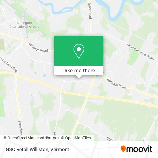 GSC Retail Williston map