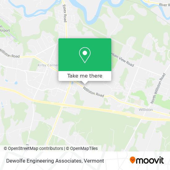 Dewolfe Engineering Associates map