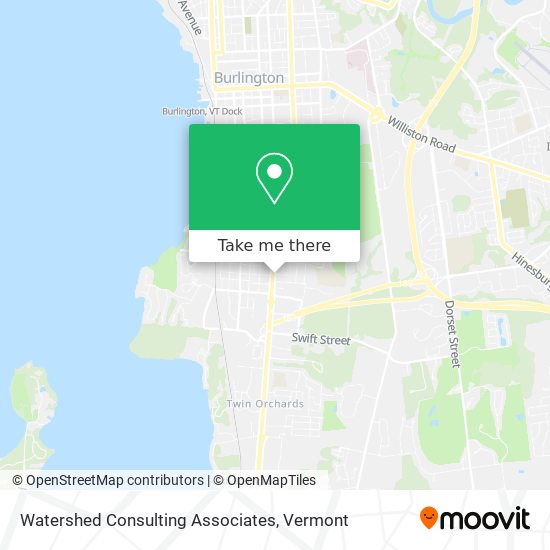 Mapa de Watershed Consulting Associates