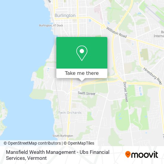 Mansfield Wealth Management - Ubs Financial Services map