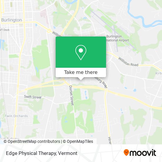 Edge Physical Therapy map