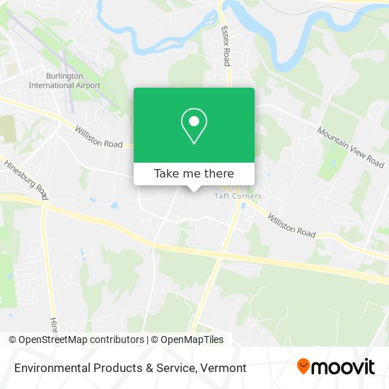 Environmental Products & Service map