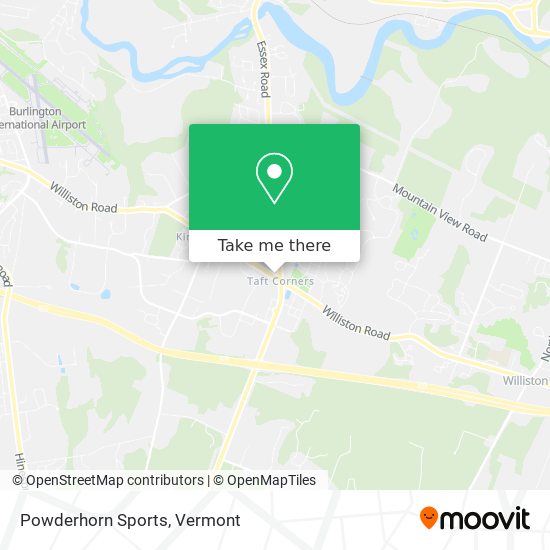 Powderhorn Sports map