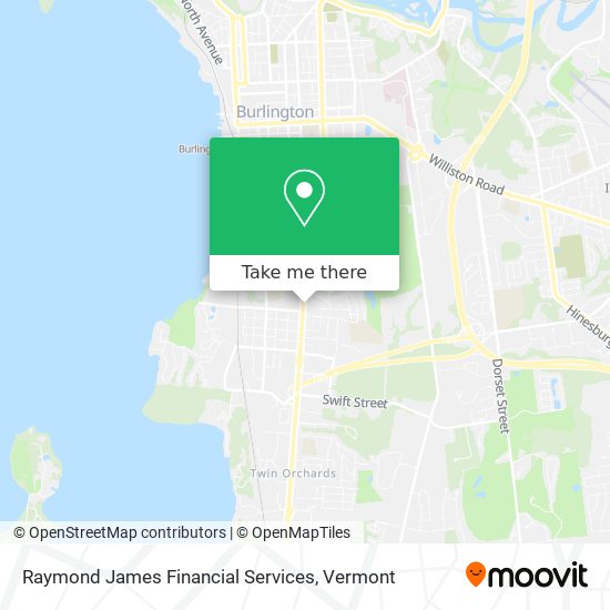 Raymond James Financial Services map