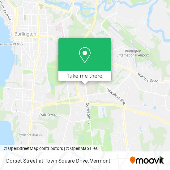 Dorset Street at Town Square Drive map