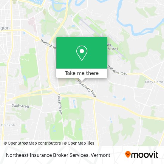 Northeast Insurance Broker Services map