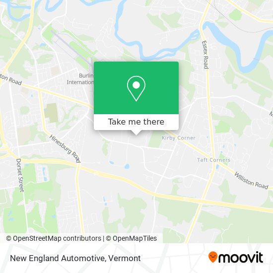 Mapa de New England Automotive