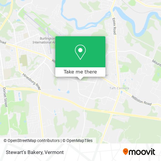 Stewart's Bakery map