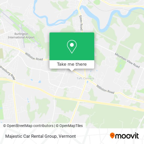 Majestic Car Rental Group map