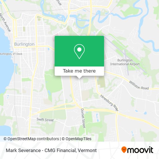 Mark Severance - CMG Financial map