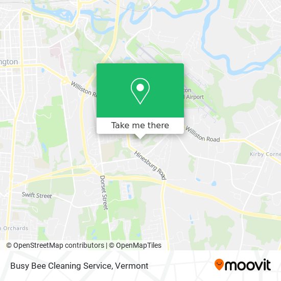 Busy Bee Cleaning Service map