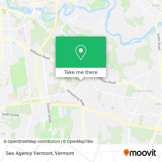 Seo Agency Vermont map