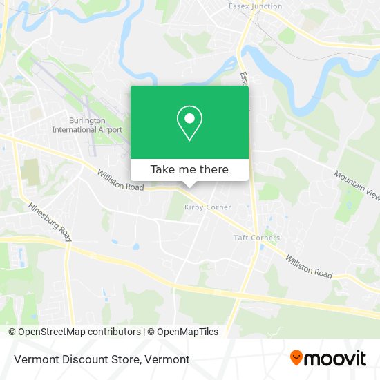 Vermont Discount Store map