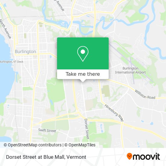 Dorset Street at Blue Mall map