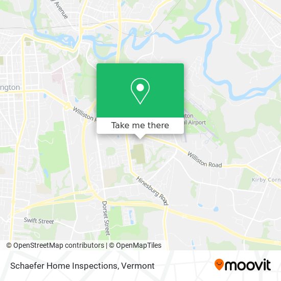 Schaefer Home Inspections map