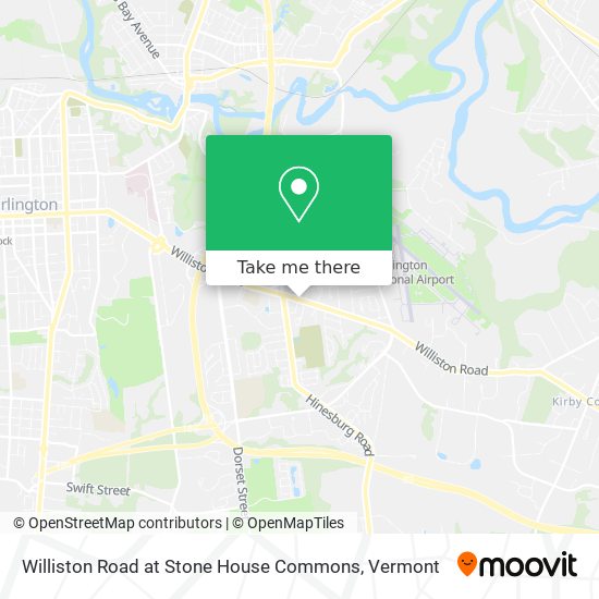 Williston Road at Stone House Commons map
