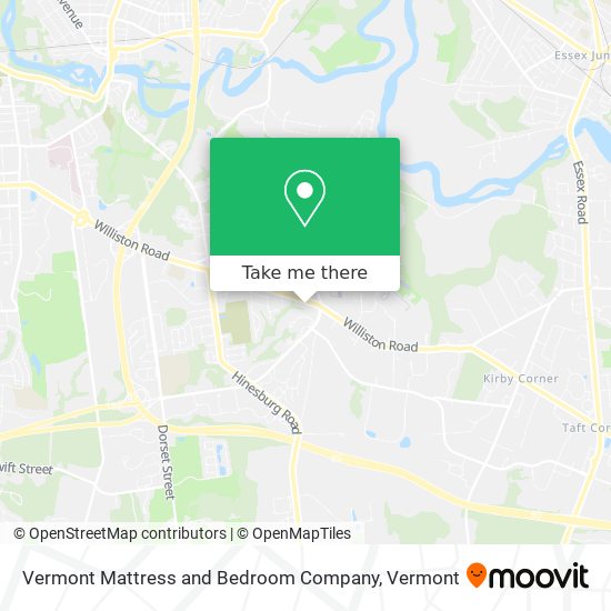 Mapa de Vermont Mattress and Bedroom Company