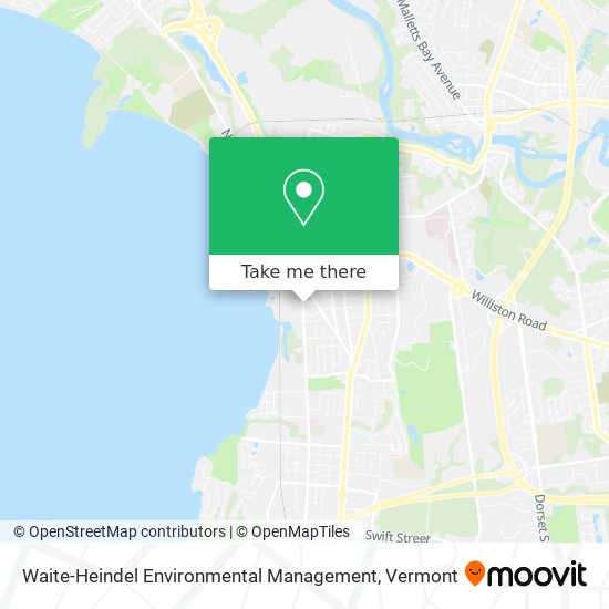 Waite-Heindel Environmental Management map