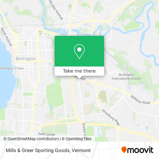 Mapa de Mills & Greer Sporting Goods