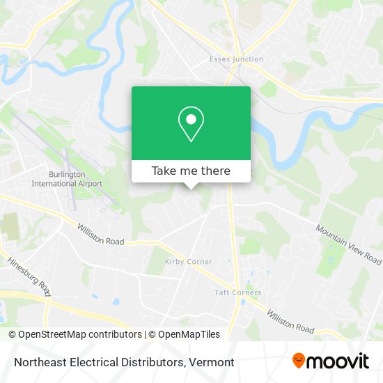 Northeast Electrical Distributors map