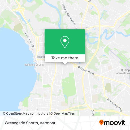 Wrenegade Sports map