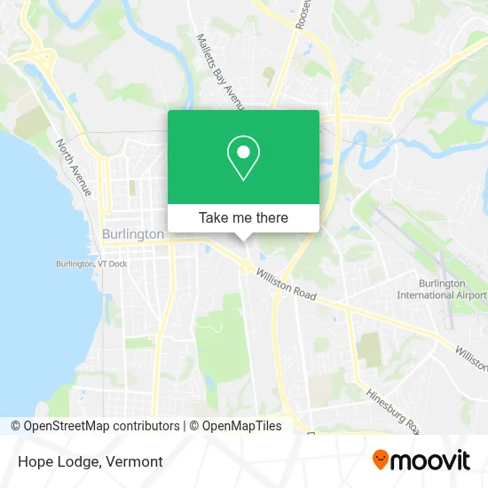 Hope Lodge map