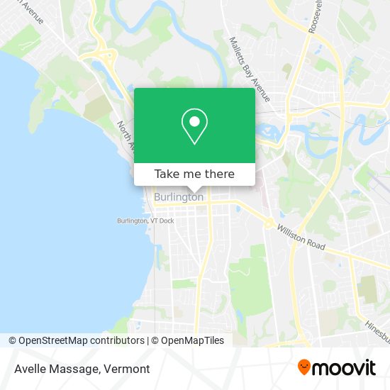 Avelle Massage map