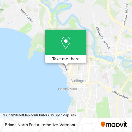 Mapa de Brian's North End Automotive
