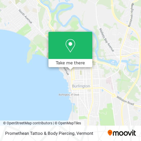 Promethean Tattoo & Body Piercing map