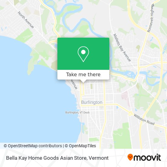 Mapa de Bella Kay Home Goods Asian Store