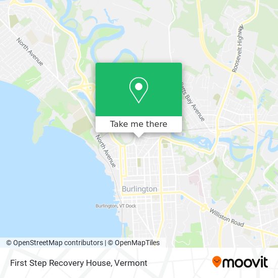 First Step Recovery House map