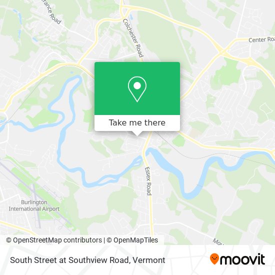 South Street at Southview Road map