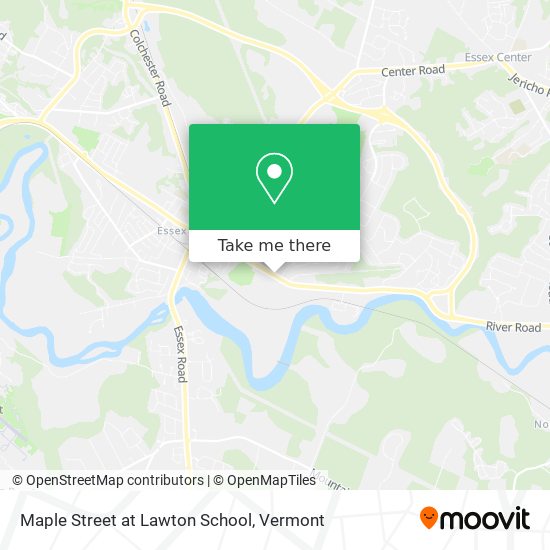 Maple Street at Lawton School map