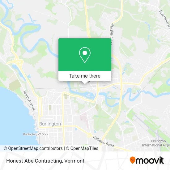 Honest Abe Contracting map