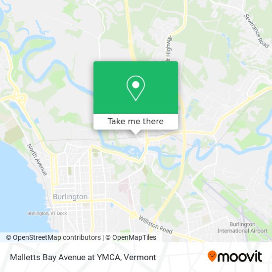 Mapa de Malletts Bay Avenue at YMCA