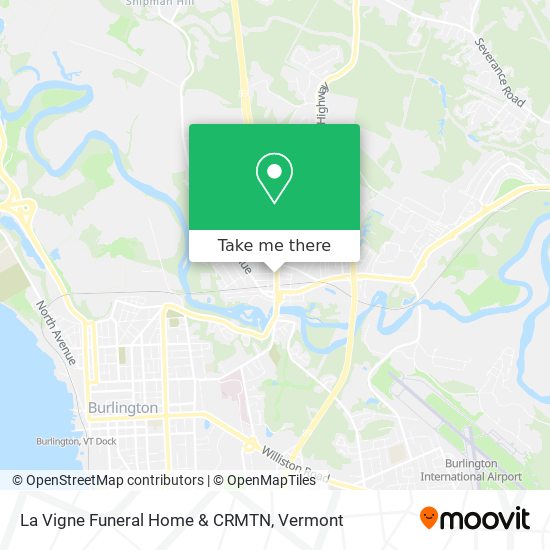 Mapa de La Vigne Funeral Home & CRMTN