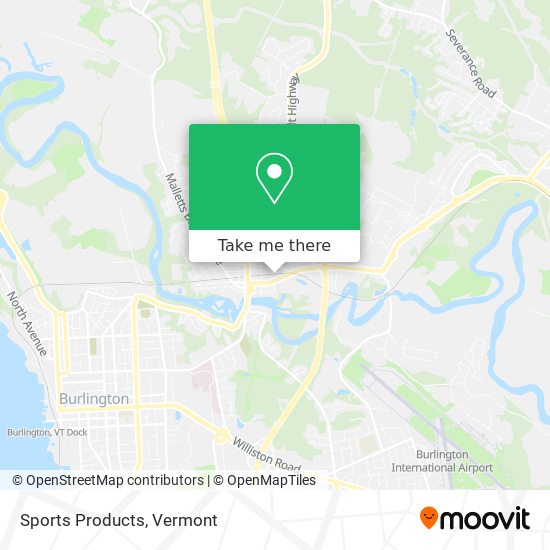 Sports Products map