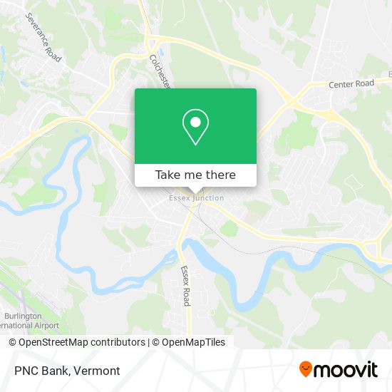 PNC Bank map