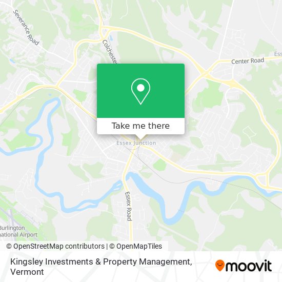 Mapa de Kingsley Investments & Property Management