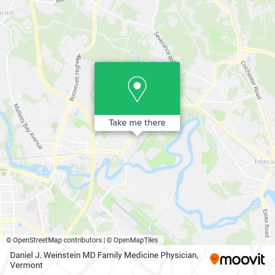 Mapa de Daniel J. Weinstein MD Family Medicine Physician