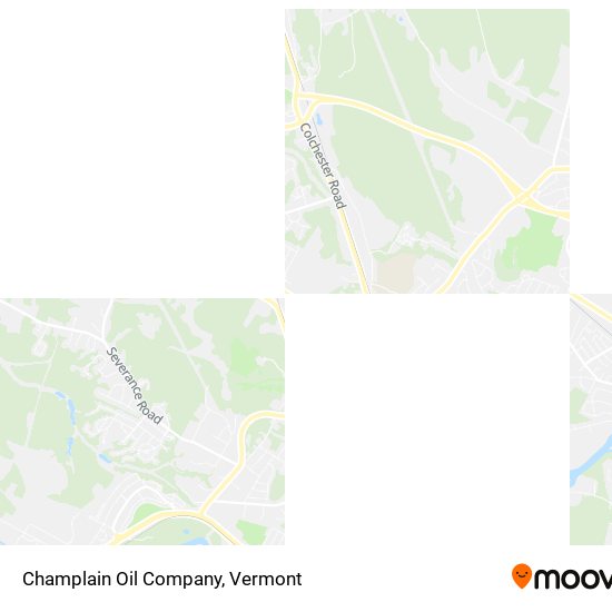 Mapa de Champlain Oil Company