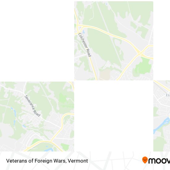 Veterans of Foreign Wars map
