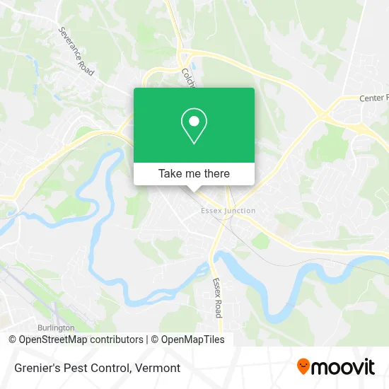 Grenier's Pest Control map