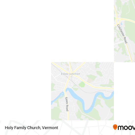 Holy Family Church map