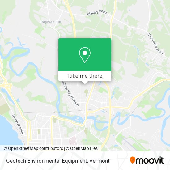 Geotech Environmental Equipment map